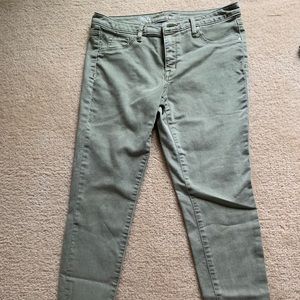 Mossimo army green jeggings